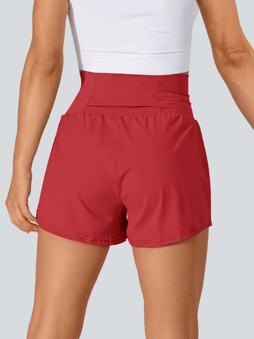 Halara SoftlyZero Airy Super Highwasited 2in1 Cool Touch Yoga Shorts - Picture 2 of 8